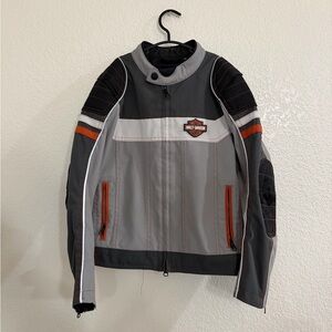 Harley-Davidson Kids Gray and Black Performance Jacket